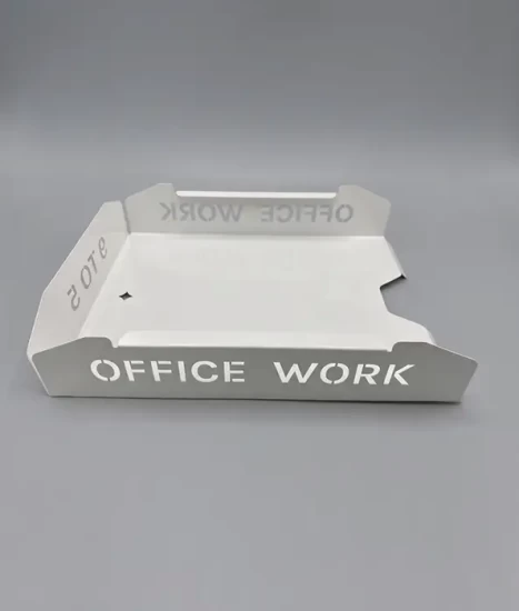 Set tăvițe metalice pentru birou OFFICE 3, OF5A-S3, model 5, alb