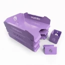 Set tăvițe metalice pentru birou OFFICE 3, OF6V-S3, model 6, violet