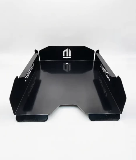 Set tăvițe metalice pentru birou OFFICE 3, OF6N-S3, model 6, negru