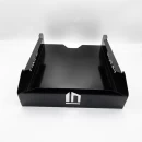 Set tăvițe metalice pentru birou OFFICE 3, OF6N-S3, model 6, negru