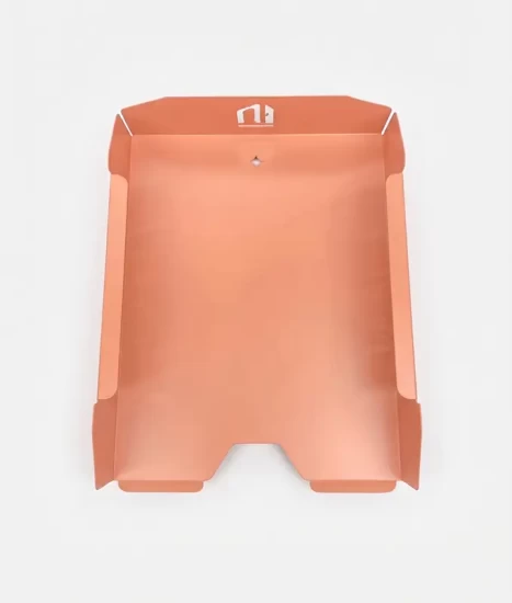 Set tăvițe metalice pentru birou OFFICE 3, OF6P-S3, model 6, pink