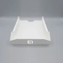 Set tăvițe metalice pentru birou OFFICE 3, OF6A-S3, model 6, alb