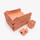 Set tăvițe metalice pentru birou OFFICE 3, OF6P-S3, model 6, pink