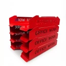 Set tăvițe metalice pentru birou OFFICE 4, OF5R-S4, model 5, roșu