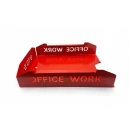 Set tăvițe metalice pentru birou OFFICE 3, OF5R-S3, model 5, roșu