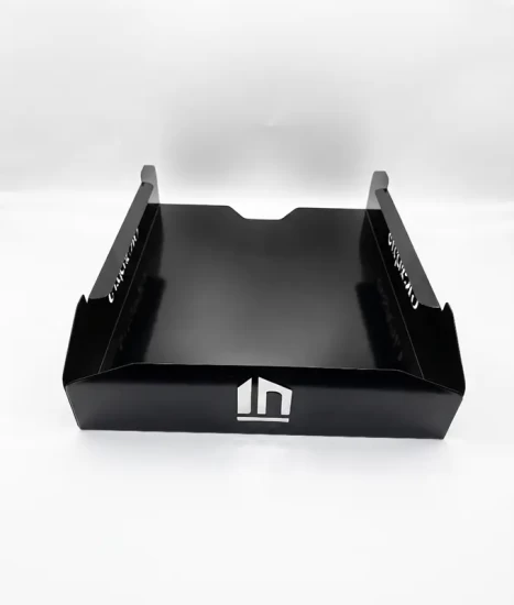 Set tăvițe metalice pentru birou OFFICE 3, OF6N-S3, model 6, negru