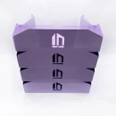 Set tăvițe metalice pentru birou OFFICE 4, OF6V-S4, model 6, violet