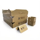 Set tăvițe metalice pentru birou OFFICE 3, OF5G-S3, model 5, gold
