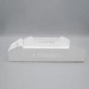 Set tăvițe metalice pentru birou OFFICE 3, OF6A-S3, model 6, alb