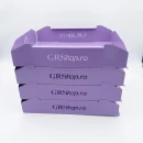 Set tăvițe metalice pentru birou OFFICE 4, OF6V-S4, model 6, violet