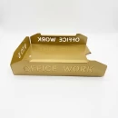 Set tăvițe metalice pentru birou OFFICE 3, OF5G-S3, model 5, gold