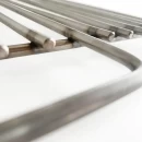 Grill pentru grătar cărbuni, inox 6 mm, 37 x 60 cm, cu mânere