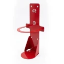 Suport metalic pentru stingător tip G2, GRS-G2M1, 18x15x40cm