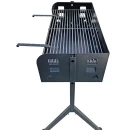Grătar metalic de grădină și camping model Y, 83 x 39 x 96 cm, pe cărbuni, cu picioare detașabile