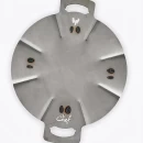 Disc metalic D-CHEF D6004, 60 cm diametru, oțel 4 mm, picioare detașabile