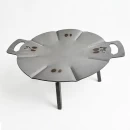 Disc metalic D-CHEF D4954, 49,5 cm diametru, oțel 4 mm, picioare detașabile