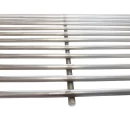 Grill pentru grătar cărbuni, inox 6 mm, 45 x 85 cm