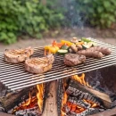 Grill pentru grătar cărbuni, inox 6 mm, 35 x 55 cm