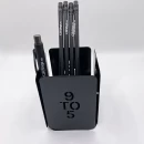 Set tăvițe metalice pentru birou OFFICE 3, OF5N-S3, model 5, negru