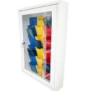 Organizator metalic avizier perete 15 telefoane școală