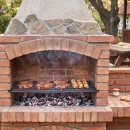 Grill pentru grătar cărbuni, inox 6 mm, 45 x 65 cm