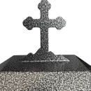 Felinar metalic pentru cimitir, GRS F5M, vopsit electrostatic maro, fără picior