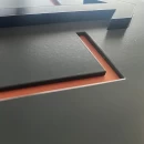 Plăcuță din aluminiu pentru signalistică blocuri, model N23