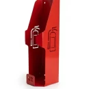 Suport metalic pentru stingător tip G2, GRS-G2M2, 12x13x40cm
