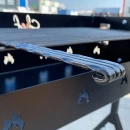 Grătar metalic de grădină și camping model Y, 83 x 39 x 96 cm, pe cărbuni, cu picioare detașabile