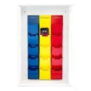 Organizator metalic avizier perete 15 telefoane școală