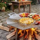 Disc metalic D-CHEF D4954, 49,5 cm diametru, oțel 4 mm, picioare detașabile