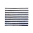 Grill pentru grătar cărbuni, oțel 6 mm, 45 x 55 cm