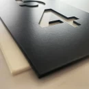 Plăcuță din aluminiu pentru numerotare apartamente, model N12