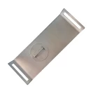 Plită inox pentru gătit la foc, GRS PX6, inox 6 mm grosime, mânere laterale, 63 x 23 cm