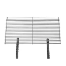 Grill pentru grătar cărbuni, oțel 6 mm, 40 x 80 cm