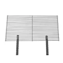 Grill pentru grătar cărbuni, oțel 6 mm, 35 x 75 cm