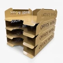 Set tăvițe metalice pentru birou OFFICE 4, OF5G-S4, model 5, gold
