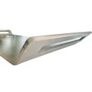 Plită inox pentru gătit la foc, GRS PX6, inox 6 mm grosime, mânere laterale, 63 x 23 cm