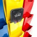 Suport metalic perete 15 telefoane școală