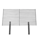 Grill pentru grătar cărbuni, oțel 6 mm, 40 x 70 cm