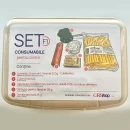 Felinar metalic pentru cimitir, GRS F1N, vopsit electrostatic negru, cu picior detasabil
