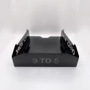 Set tăvițe metalice pentru birou OFFICE 3, OF5N-S3, model 5, negru