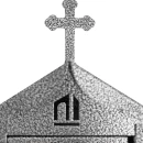 Felinar metalic pentru cimitir, GRS F7G, vopsit electrostatic gri-argintiu, cu picior