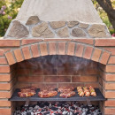Grill pentru grătar cărbuni, oțel 6 mm, 45 x 65 cm