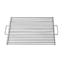 Grill pentru grătar cărbuni, oțel 6 mm, 37 x 60 cm, cu mânere