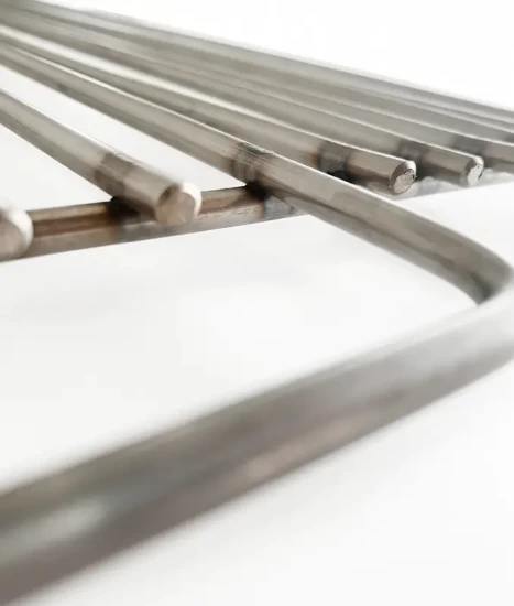 Grill pentru grătar cărbuni, inox 6 mm, 37 x 60 cm, cu mânere