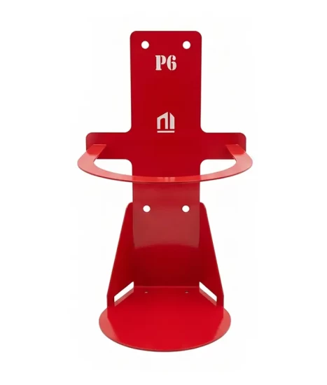 Suport metalic pentru stingător tip P6, GRS-P6M1, 21x21x40cm