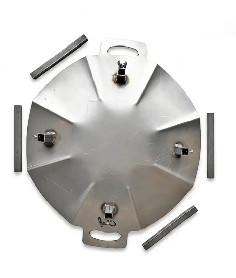 Disc metalic D-CHEF D4954, 49,5 cm diametru, oțel 4 mm, picioare detașabile