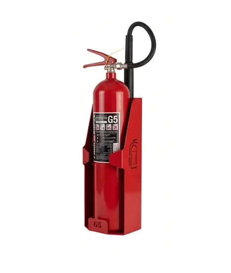 Suport metalic pentru stingător tip G5, GRS-G5M2, 20x15x55cm