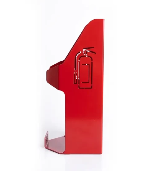 Suport metalic pentru stingător tip P6, GRS-P6M2, 18x18x37cm